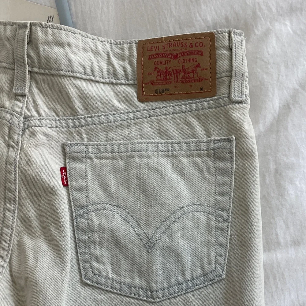 NWT! Levi's 518 Superlow Stone Gray Bootcut Jeans - Picture 8 of 11